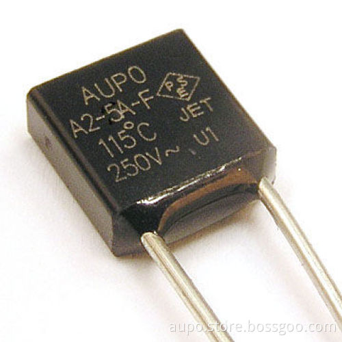 Thermal Cut-off, Made of Plastic, with 115°C Function Temperature